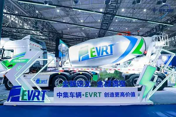 EVRT-MIX纯电动头挂搅拌车