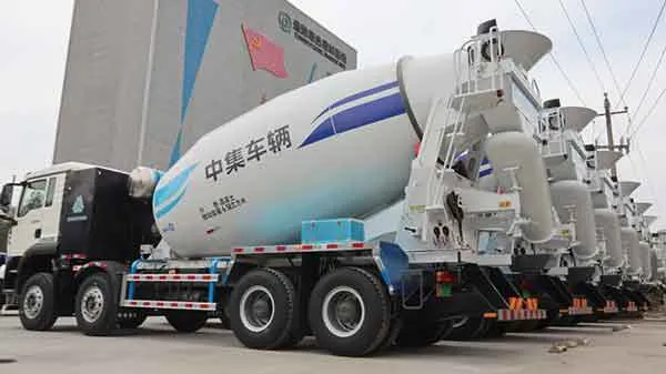 中国重汽新能源搅拌车