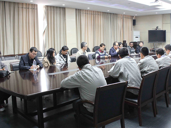 洛阳中科信息产业研究院“万安众创 博士大讲堂”专题调研团队到访中集凌宇