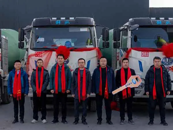 【开门红】星链领航，晋显锋芒！中集车辆DTB·搅拌车业务集团山西批量交付，共启2026新征程