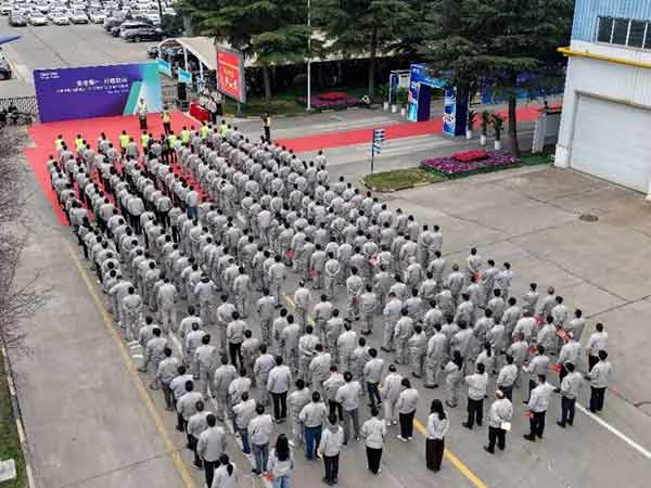 中集集团总裁高翔一行新春到访中集凌宇——以“安全100”活动开启高质量发展新征程