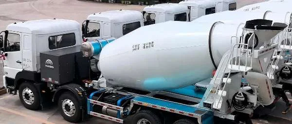 绿动羊城！中集车辆新能源搅拌车批量交付广州客户