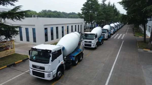 111台！中集车辆搅拌车批量登陆南部非洲，深耕当地基建市场