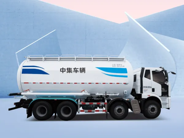 水泥罐车在高铁建设中的关键作用